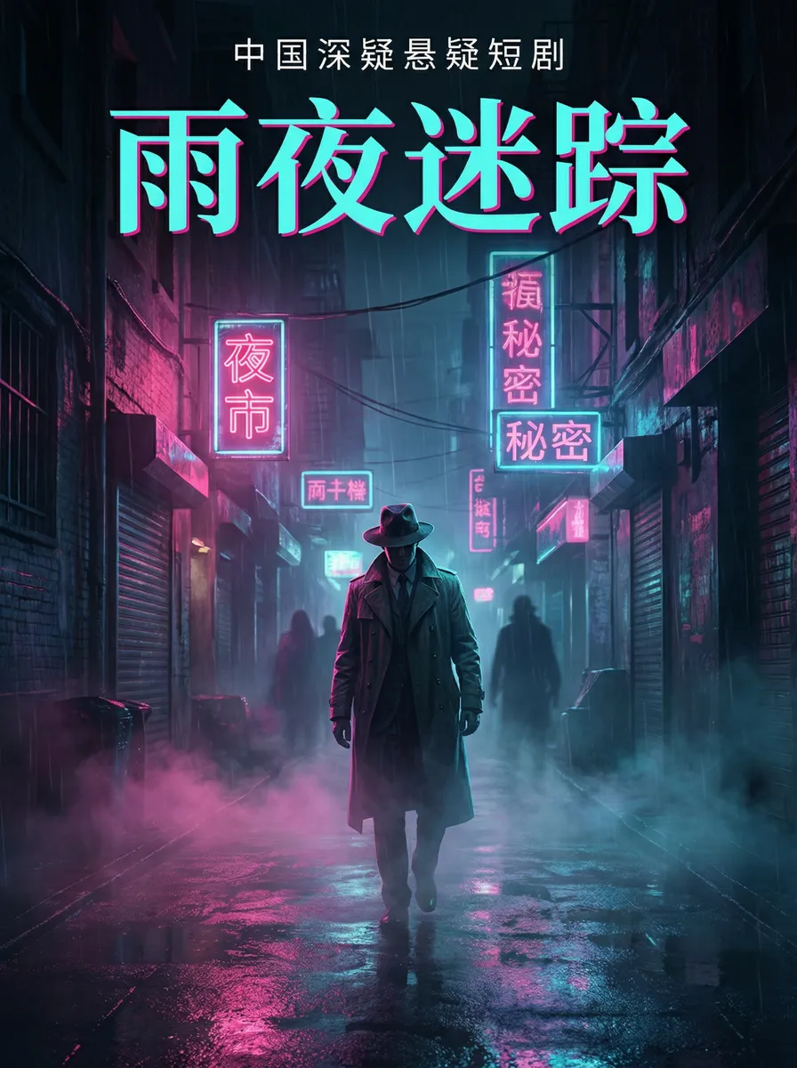 777米奇影视 悬疑追踪短剧 - 雨夜迷踪海报